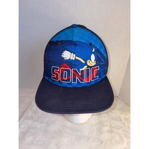 Sonic the Hedgehog Snapback Hat - Sega Retro Gaming Baseball Cap -Adjustable Hat